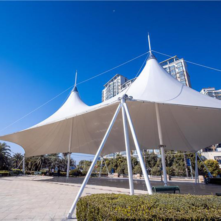 长阳膜结构景观棚