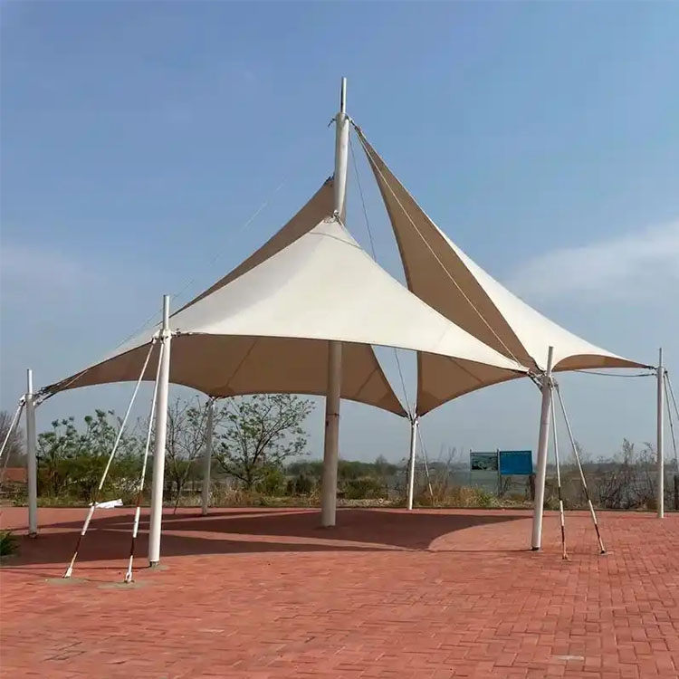 长阳膜结构景观棚