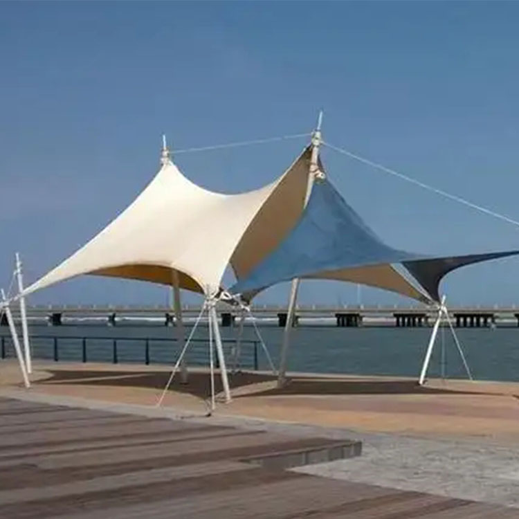 长阳膜结构景观棚