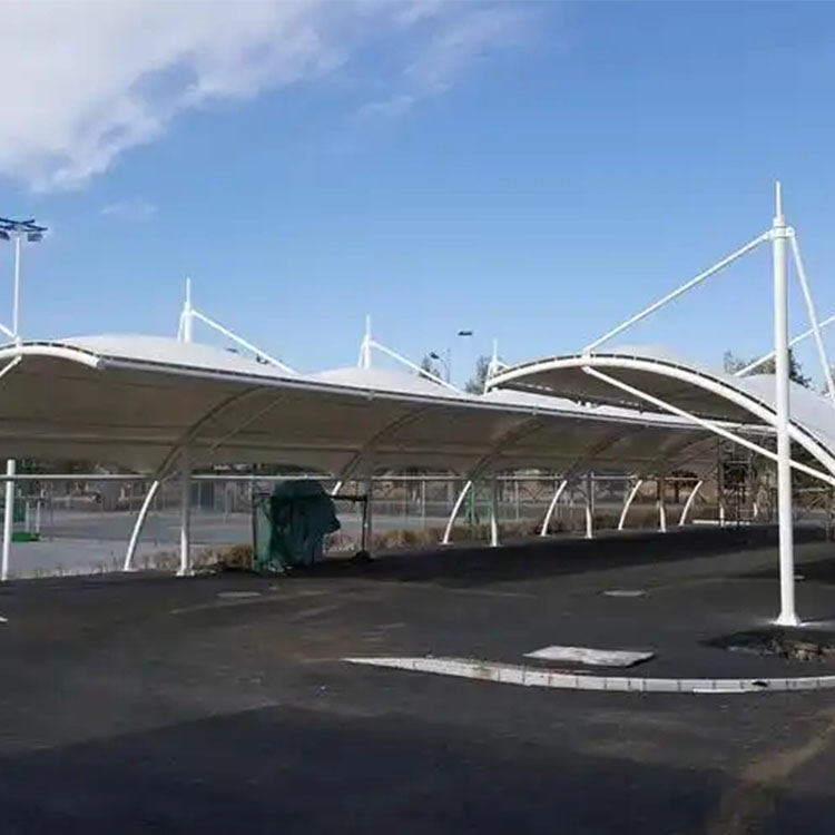 长阳膜结构电动车棚