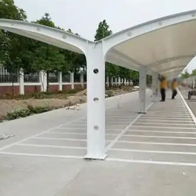 长阳膜结构电动车棚